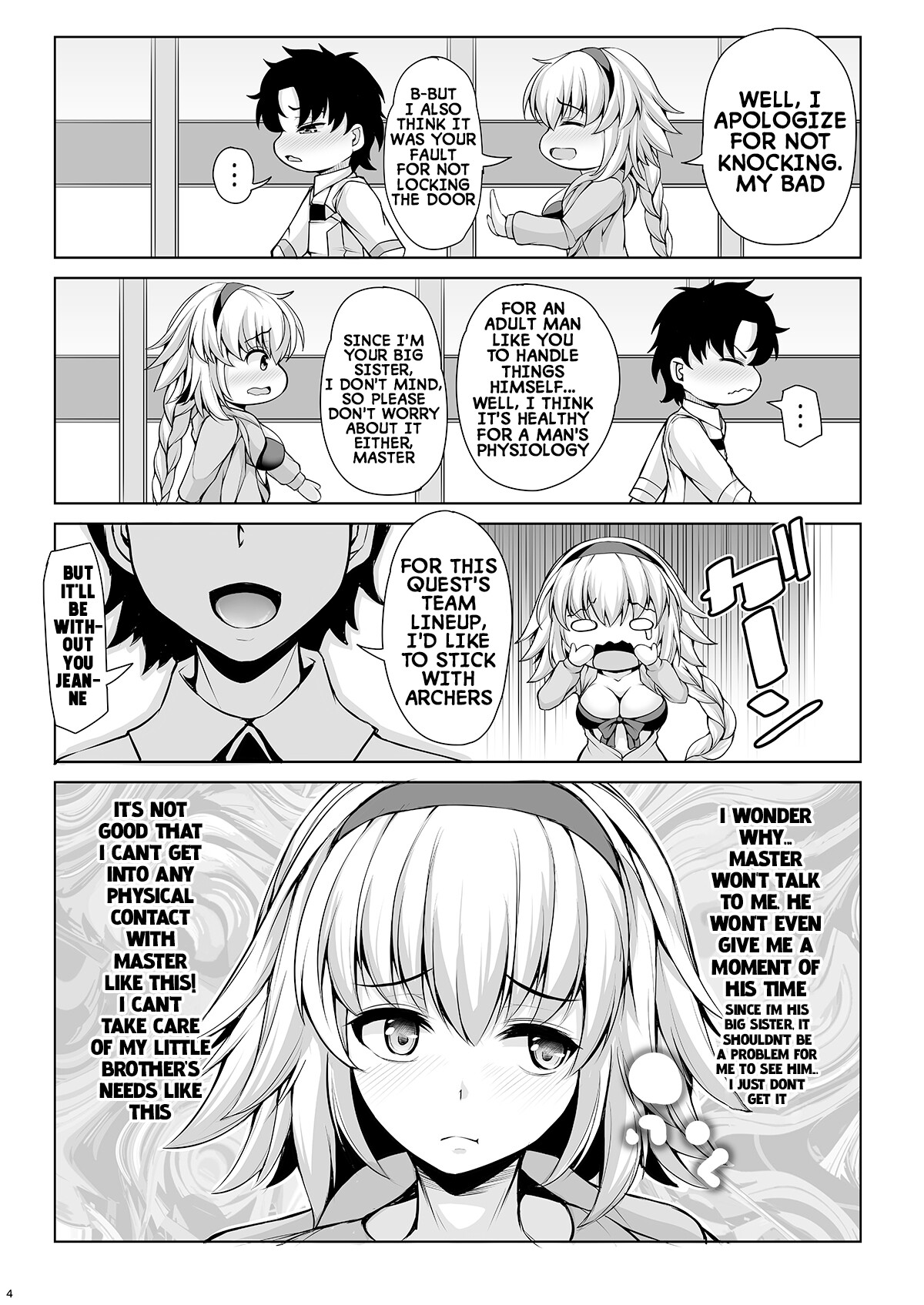 Hentai Manga Comic-I Can't Disobey My Big Sister Jeanne-Read-3